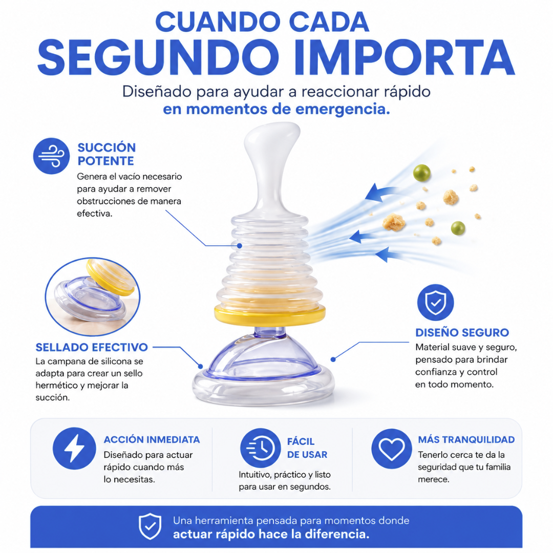 VitalSafe™ Dispositivo Antiatragantamiento