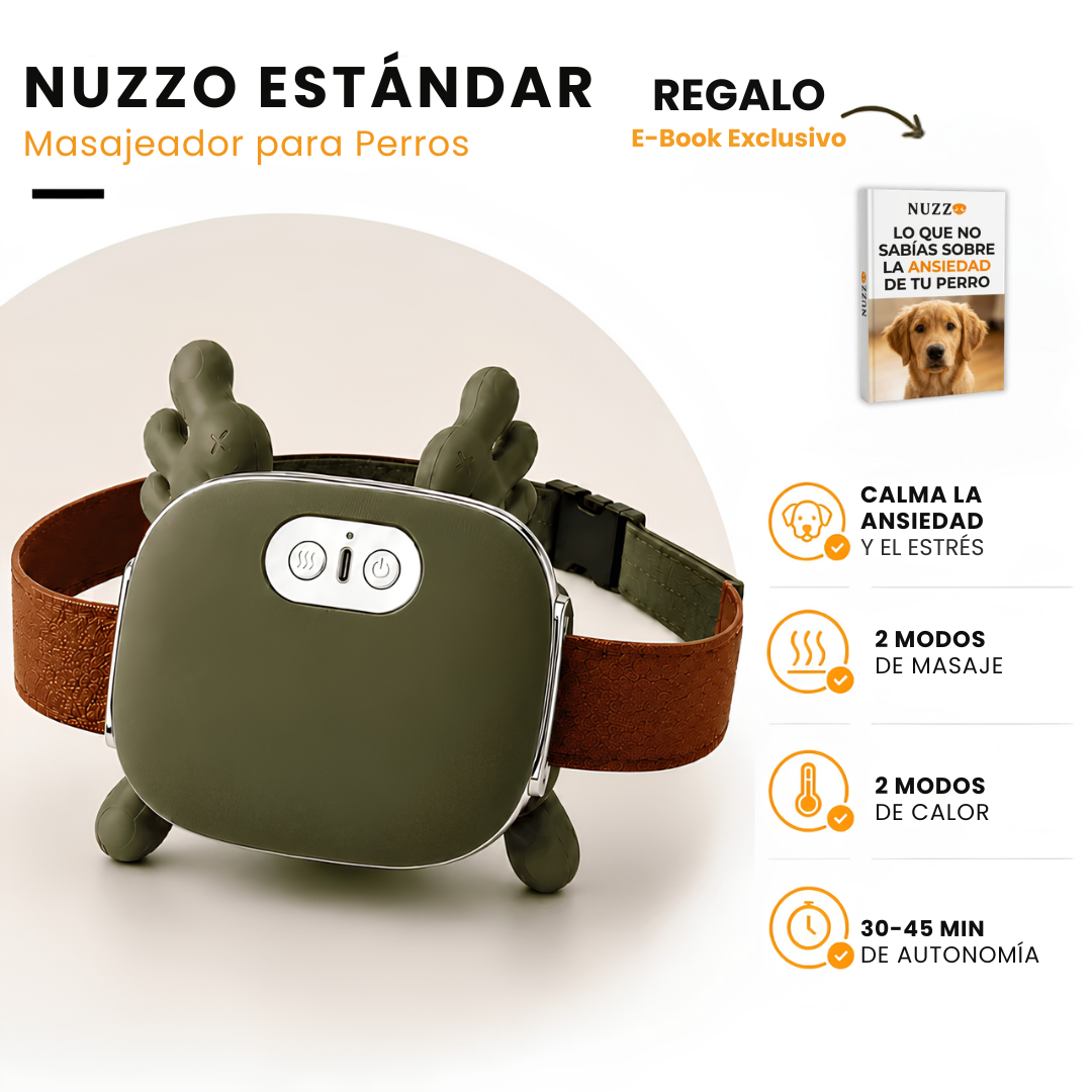 Nuzzo™ Masajeador Antiestrés para Mascotas