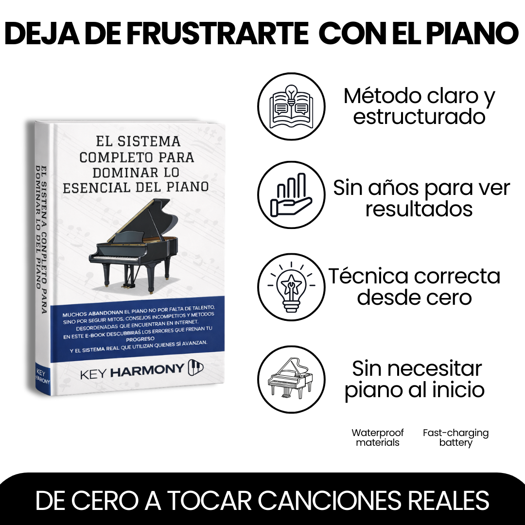 E-book para Aprender Piano Desde Cero