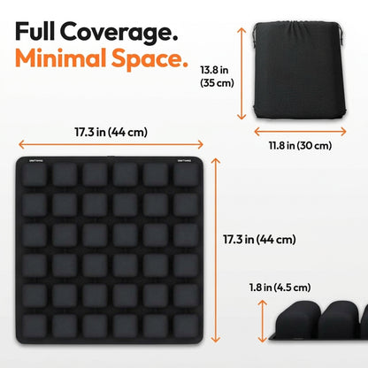 Inflatable Seat Cushion for Long Flights
